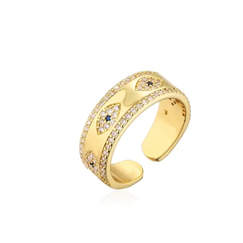 Elegant Gold-Tone Women's Ring